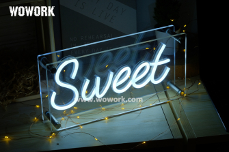 neon sign box